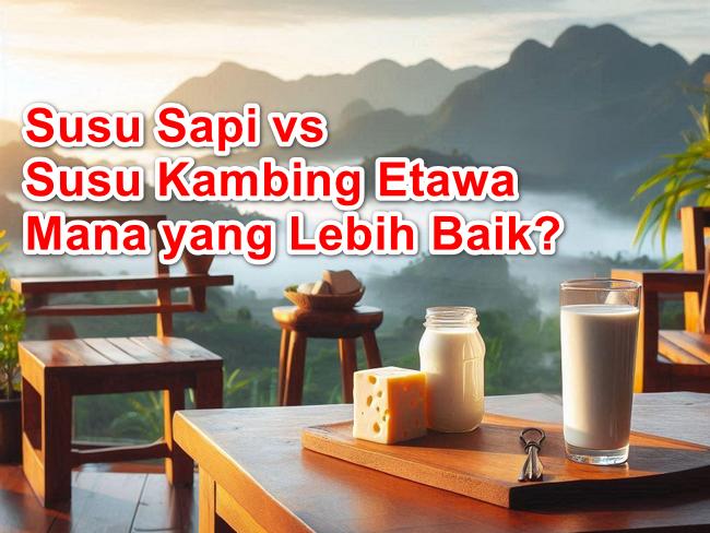 Susu Kambing Etawa vs Susu Sapi: Mana yang Lebih Baik untuk Kesehatan Anda?