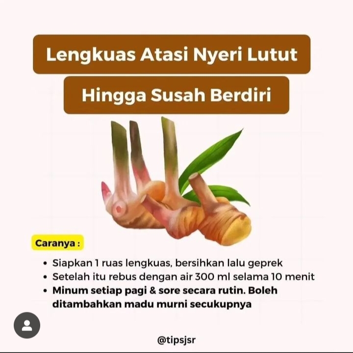 Jangan Buru-buru Minum Obat! Rahasia Dapur Ini Bisa Bikin Lutut Kembali Kuat dan Bebas Nyeri!