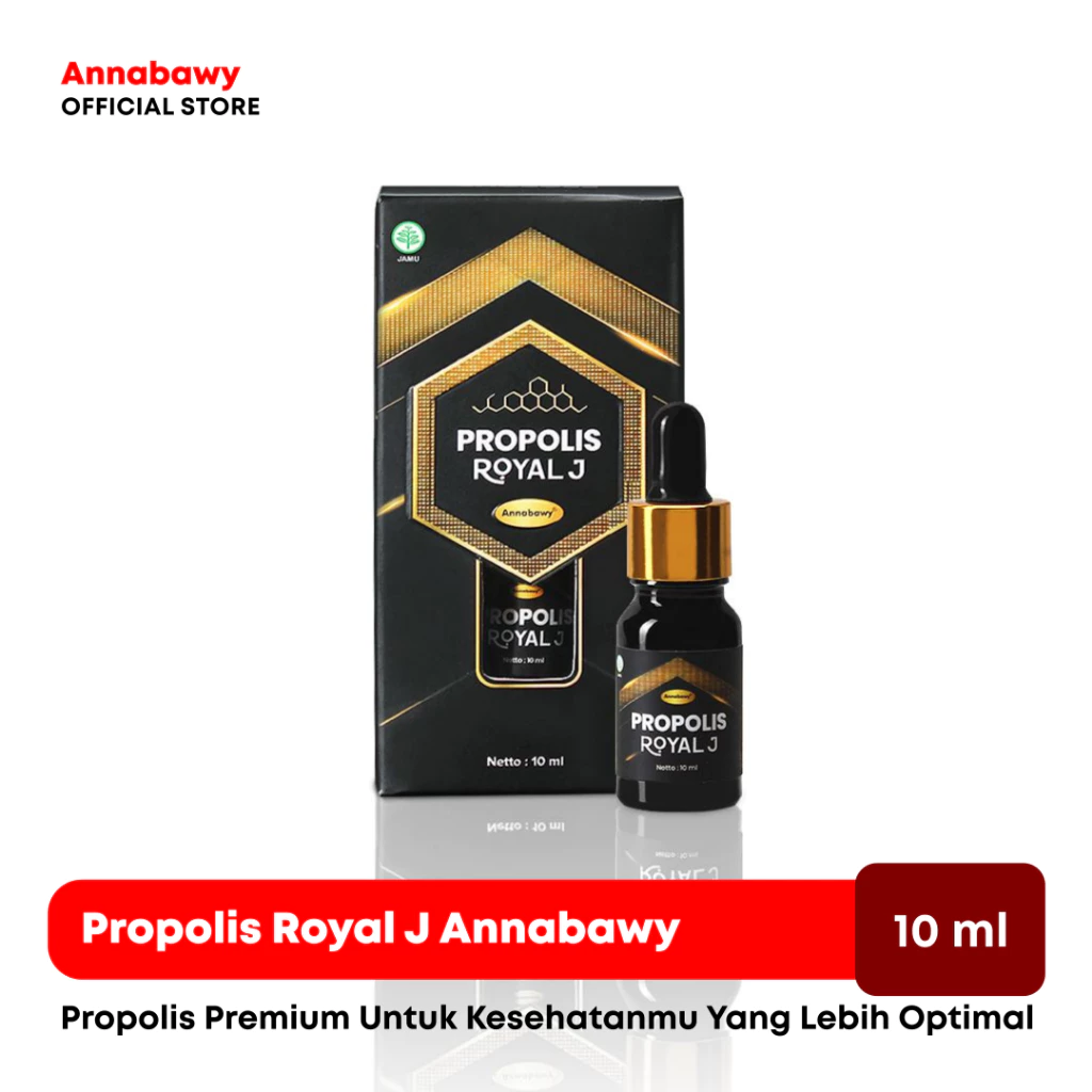 Propolis Royal J 10ml Annabawy - Propolis Premium Suplemen Kesehatan Alami Isi Lebih Banyak - Image 4