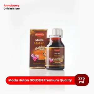 Madu Hutan Golden Annabawy 275 ml - Madu Hutan Sialang Murni Premium Honey Quality Jaminan Original