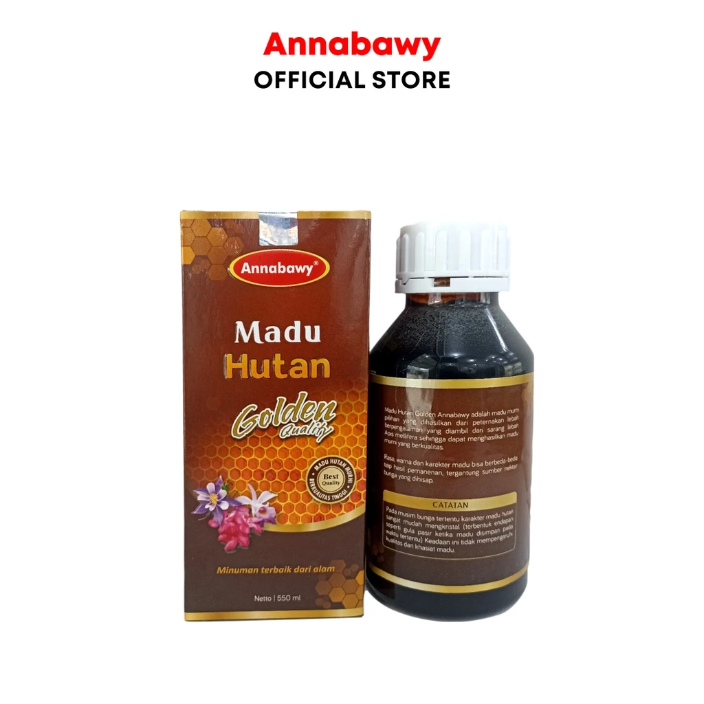 Madu Hutan Golden Annabawy 550ml - Premium Madu Hutan Sialang Murni Organic Tanpa Campuran - Image 2
