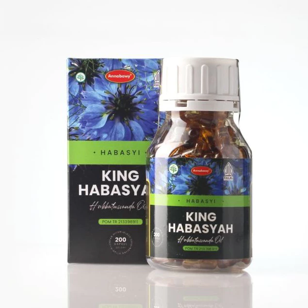 Kapsul Minyak Habbatussauda Habasyi Oil King Habasyah Isi 60/120/200 Kps - Image 2