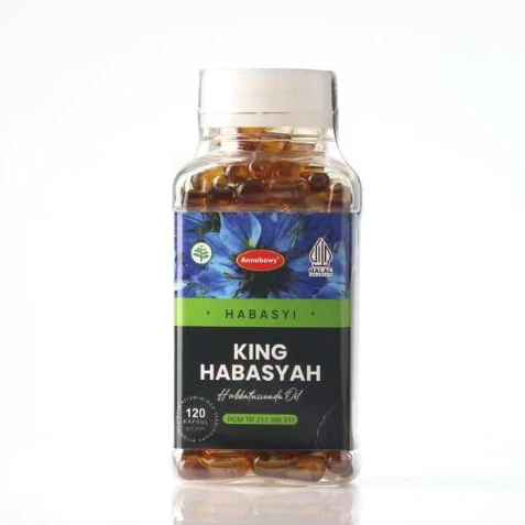 Kapsul Minyak Habbatussauda Habasyi Oil King Habasyah Isi 60/120/200 Kps - Image 3
