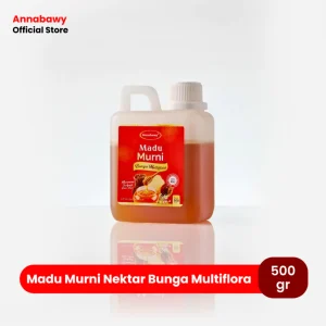 Madu Murni Nektar Bunga Multiflora 500gr Annabawy Raw Honey Premium Quality