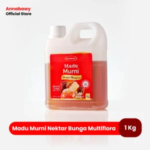 Madu Murni Nektar Bunga Multiflora 1kg Annabawy Raw Honey Premium Quality Jaminan ORIGINAL