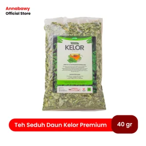 Teh Seduh Daun Kelor Kering Premium 40gr Tanpa Campuran 100% Alami Organik