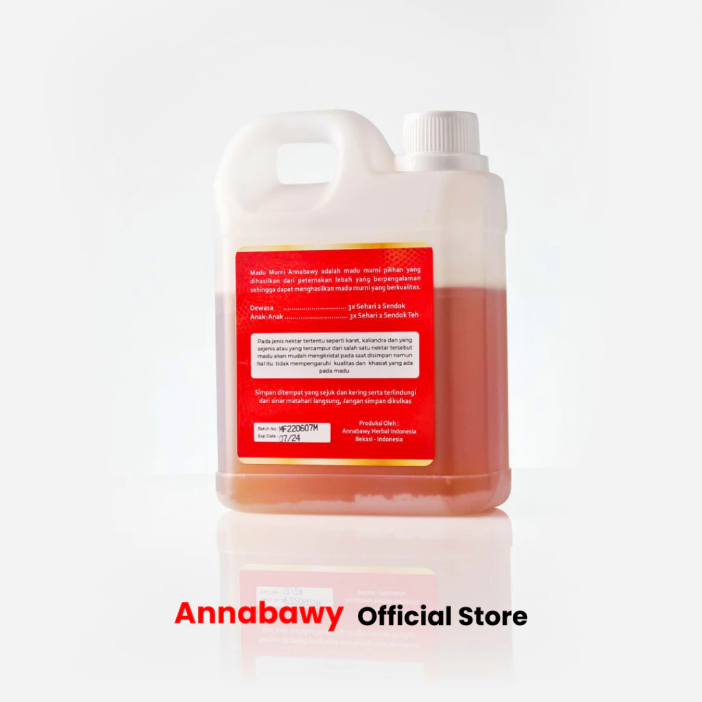 Madu Murni Nektar Bunga Multiflora 1kg Annabawy Raw Honey Premium Quality Jaminan ORIGINAL - Image 2