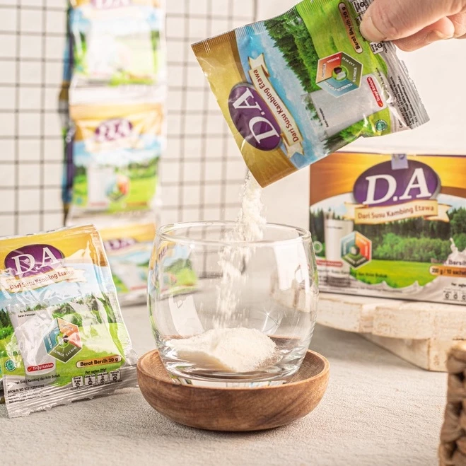 Susu Kambing Etawa D.A - Kandungan Susu Kambing Etawa 80% Plus Kolostrum Baik Untuk Imunitas Tubuh & Bantu Atasi Masalah Gangguan - Image 4