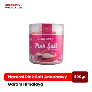 Garam Himalaya / Himalayan Salt / Natural Pink Salt Annabawy Original 500gr ORIGINAL