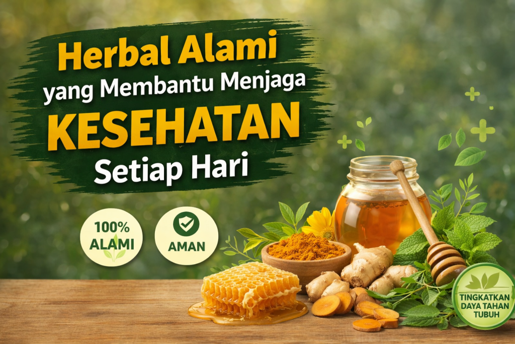 Herbal Alami yang Membantu Menjaga Kesehatan Setiap Hari